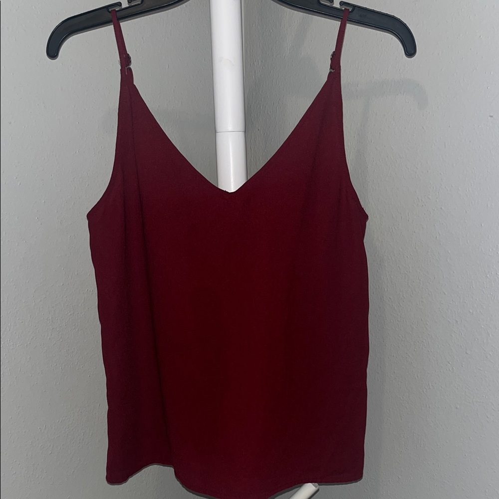 Abercrombie & Fitch Deep Red Camisole